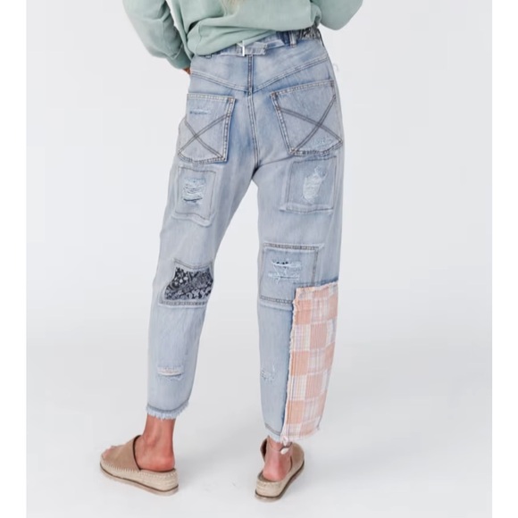 POL Patchwork Jeans - Size S - Picture 2 of 7